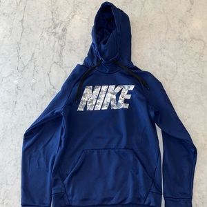 Navy Blue Nike Dri-Fit sweatshirt